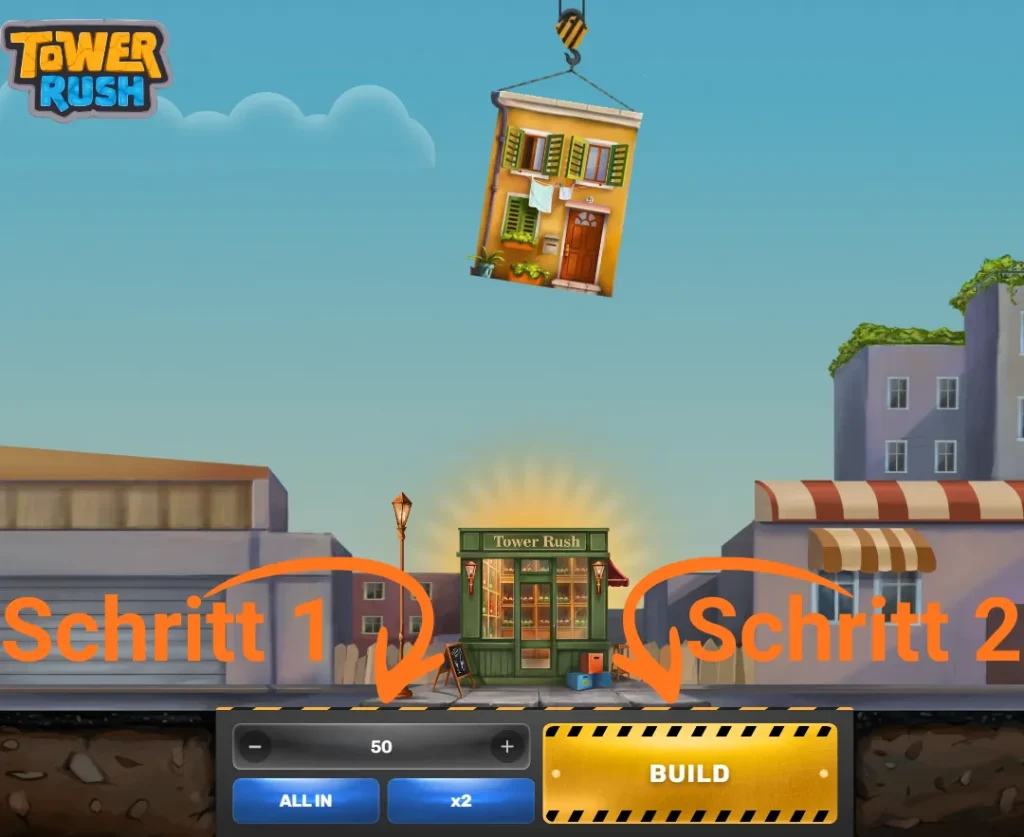 Tower Rush Startphase